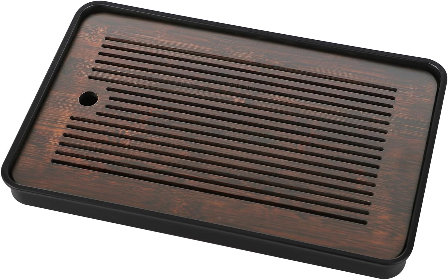 Natural Bamboo Tea Tray with H - đánh giá và giá Home Office Desk Ideas