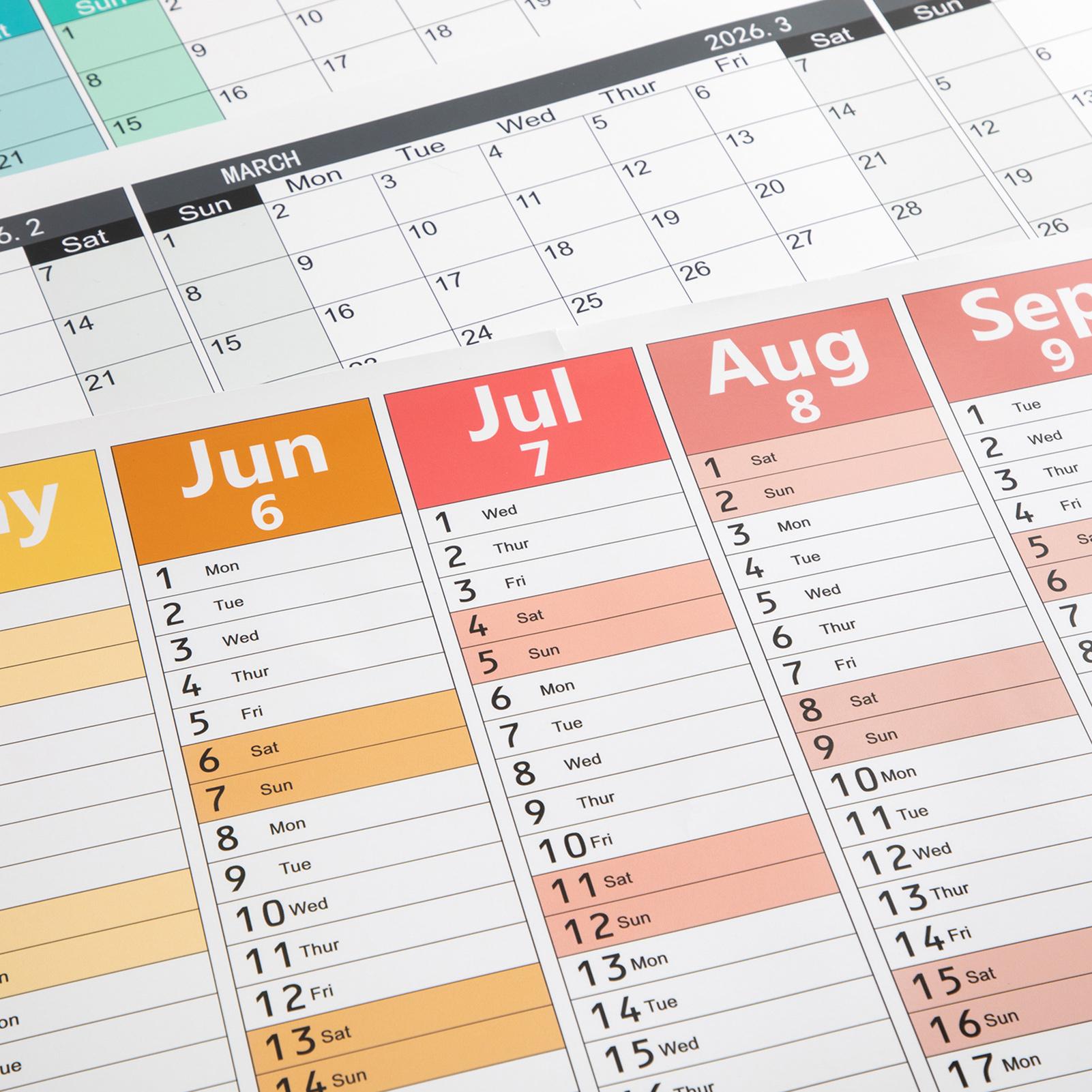 2026 English wall calendar, Dr - đánh giá và giá English Home Office